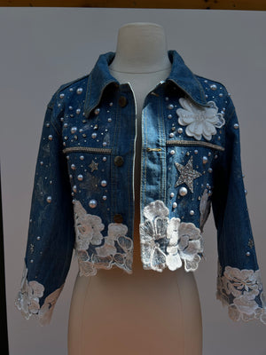 Amour Denim Jacket - Unique Piece