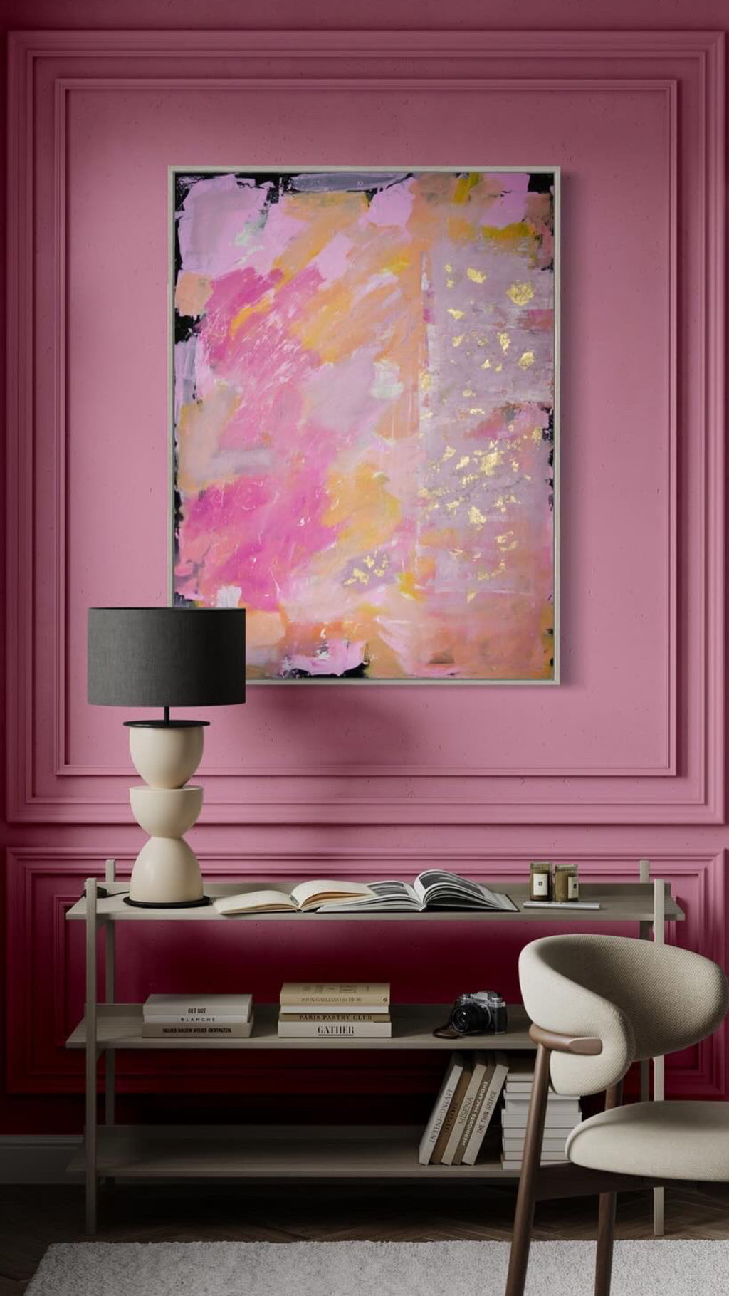 Sadhana Bruco Original Art “Life in pink”
