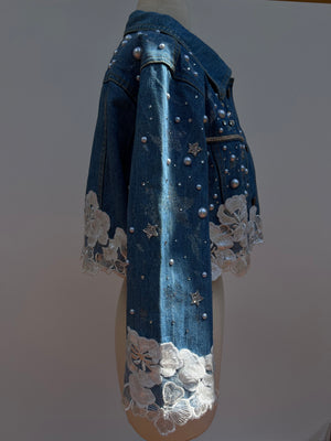 Amour Denim Jacket - Unique Piece