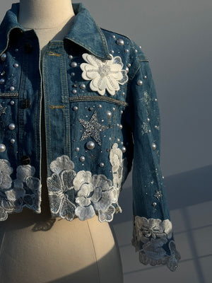 Amour Denim Jacket - Unique Piece