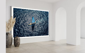 Aerial Sailboat Photography Palma de Mallorca by Gui Popp