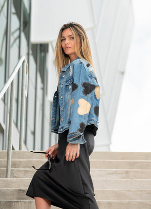 Sadhana Bruçó Black and Gold Heart Jacket