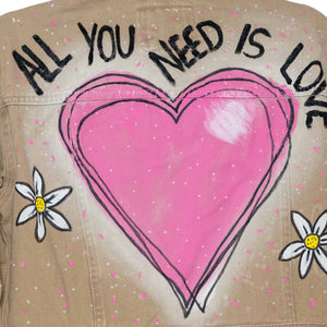 Sadhana Bruçó All You Need Is Love Chocolate Jacket