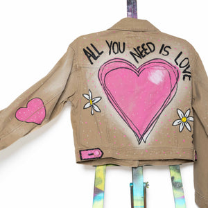 Sadhana Bruçó All You Need Is Love Chocolate Jacket