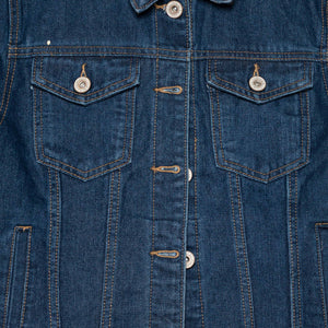 (Special Order) Milagritos Hand Painted Denim Jacket